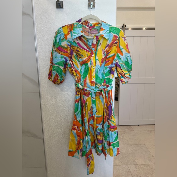Flying Tomato Dresses & Skirts - Flying Tomato Multicolor Abstract Shirt